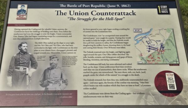 THE UNION COUNTERATTACK WAR MEMORIAL PANEL