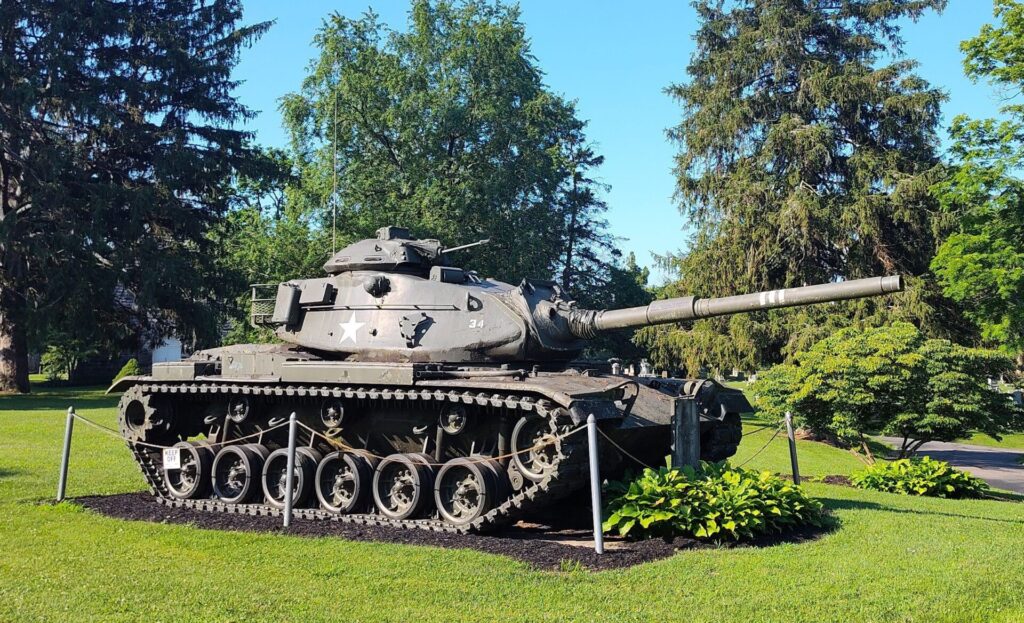 MIAMI CEMETERY M-60-A3 WAR MEMORIAL TANK