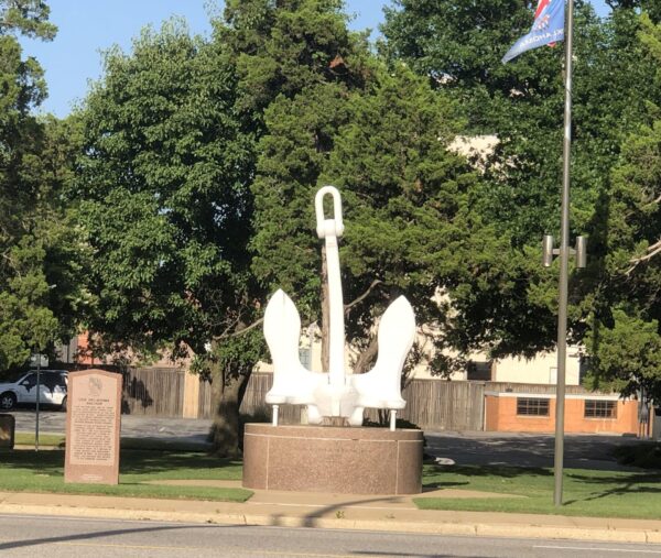 USS OKLAHOMA ANCHOR MEMORIAL