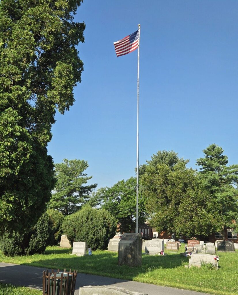 DAYTON AMERICAN LEGION POST ALL VETERANS MEMORIAL FLAGPOLE
