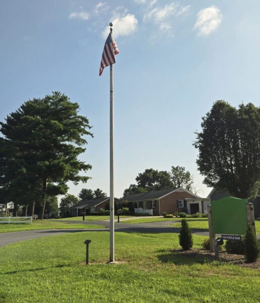 IN HONOR AND REMEMBRANCE OF THE HEROES AND VICTIMS IN THE FIGHT AGAINST TERRORISM MEMORIAL FLAGPOLE