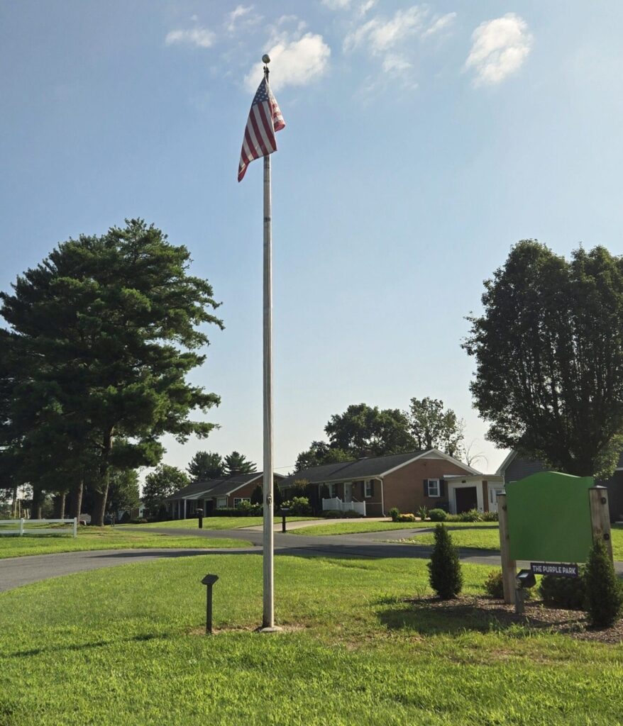 IN HONOR AND REMEMBRANCE OF THE HEROES AND VICTIMS IN THE FIGHT AGAINST TERRORISM MEMORIAL FLAGPOLE