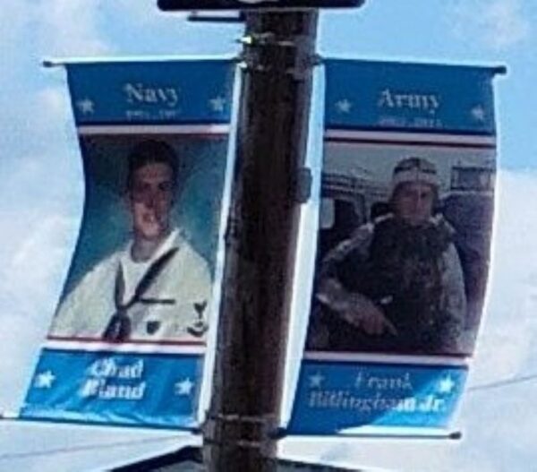 GROVER HILL WAR MEMORIAL BANNERS