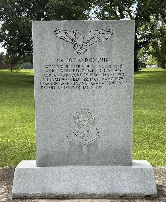 TRACY CITY FOR GOD AND COUNTRY WAR MEMORIAL