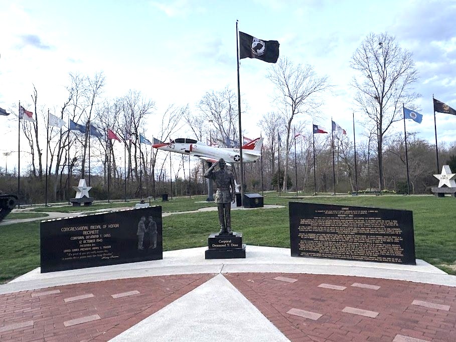 CORPORAL DESMOND T. DOSS MEDAL OF HONOR WAR MEMORIAL