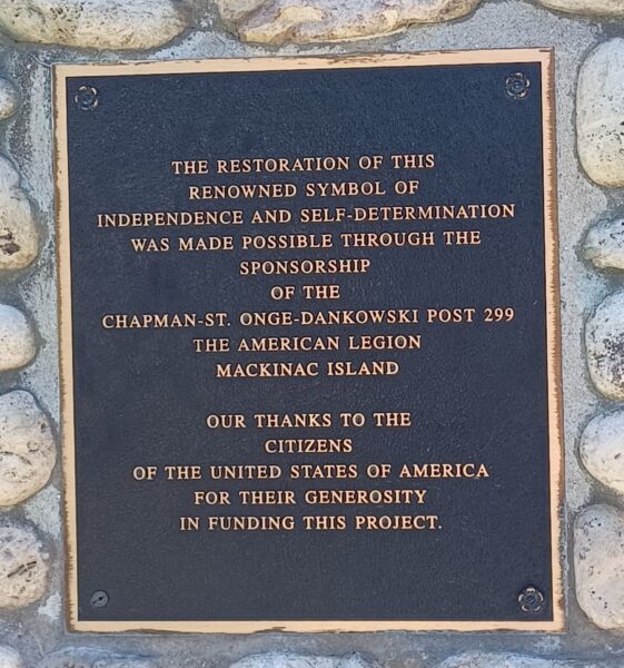 SAVING LADY LIBERTY MEMORIAL PLAQUE C