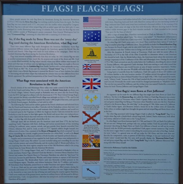 FLAGS! FLAGS! FLAGS! REVOLUTIONARY MEMORIAL PLAQUE