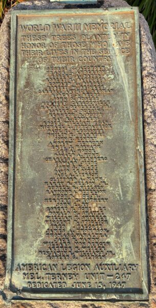 AMERICAN LEGION 247 SUPREME SACRIFICE WAR MEMORIAL PLAQUE B