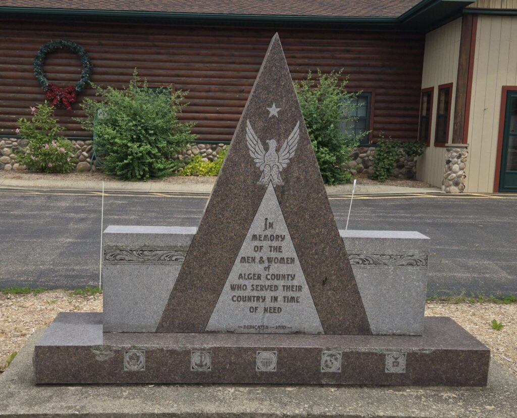 ALGER COUNTY VETERANS MEMORIAL