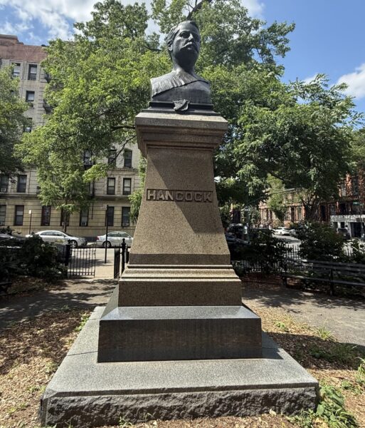 WINFIELD SCOTT HANCOK WAR MEMORIAL BUST