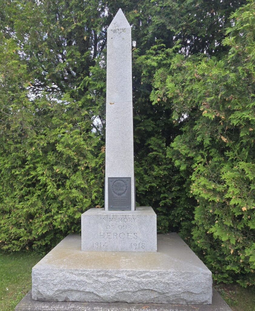 SCHOOLCRAFT COUNTY WORLD WAR HONOR ROLL MEMORIAL