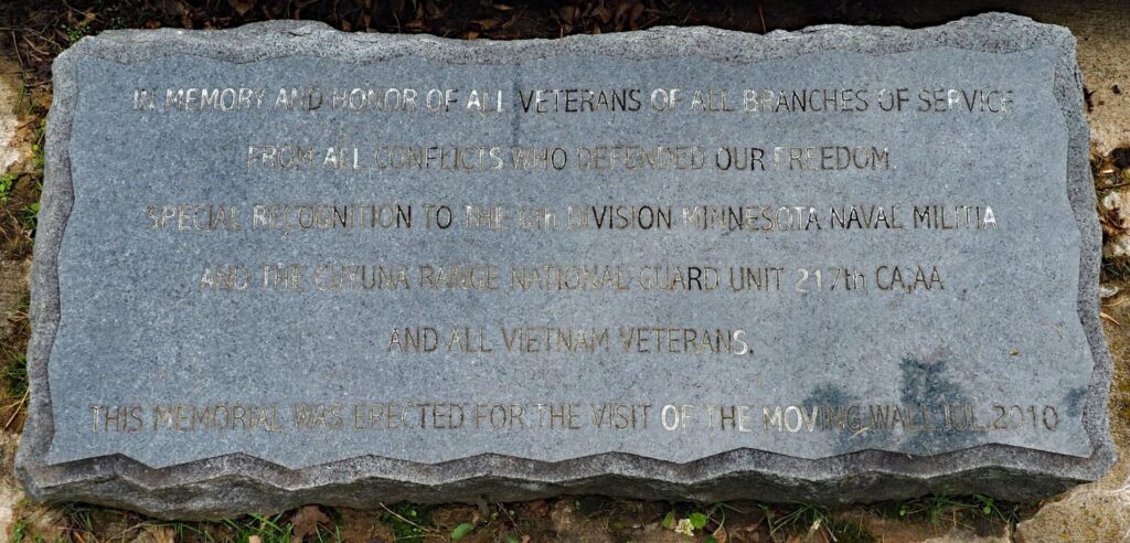 CROSBY ALL VETERANS MEMORIAL TABLET