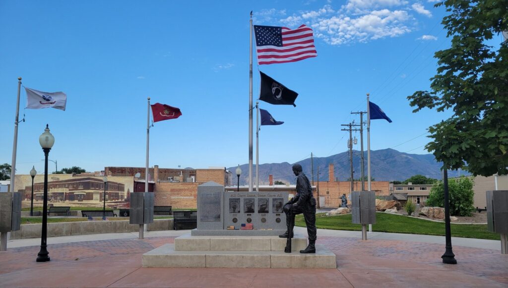 THE BORGSTROM BROTHERS WAR MEMORIAL