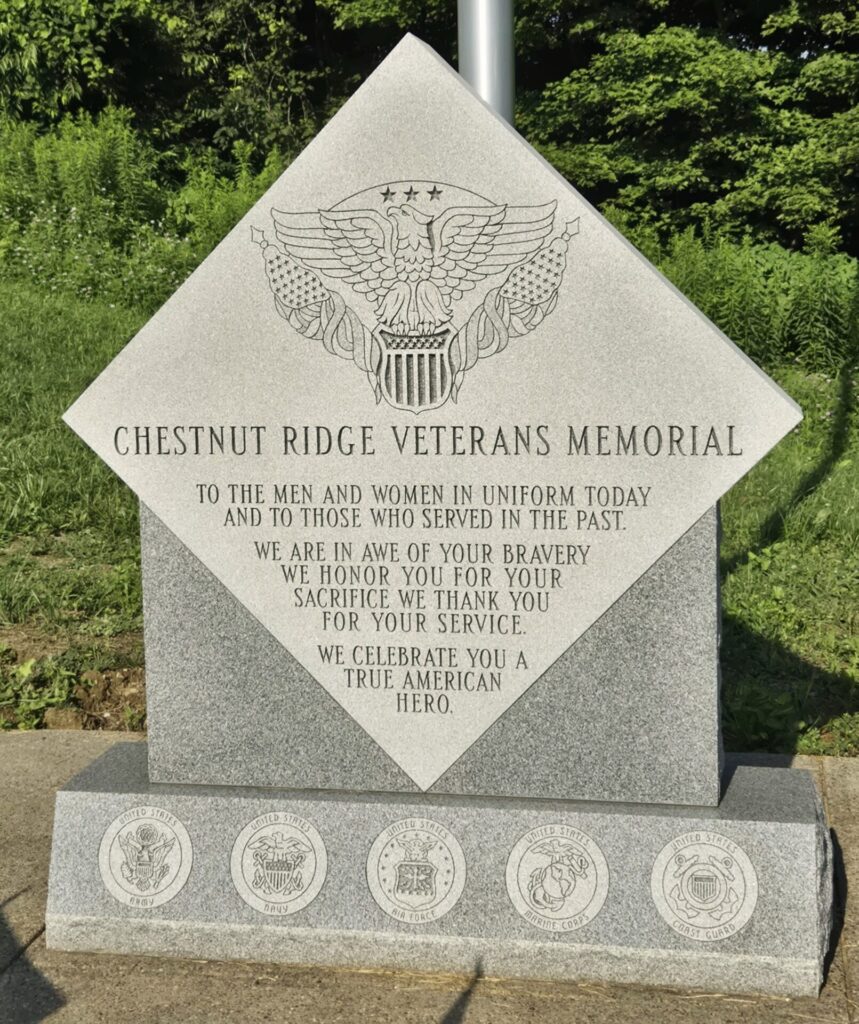 CHESTNUT RIDGE VETERANS MEMORIAL