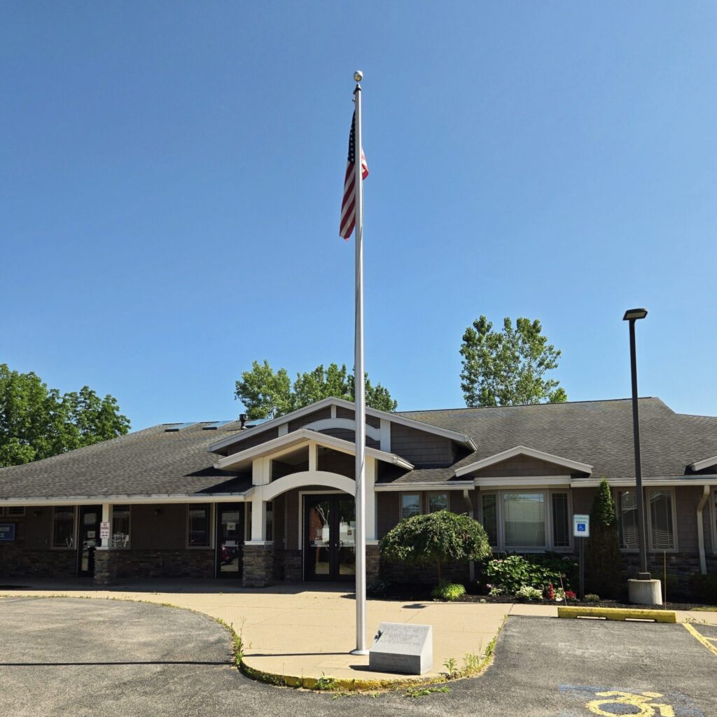 FIRST LT. BRUCE MARTIN MEMORIAL FLAGPOLE