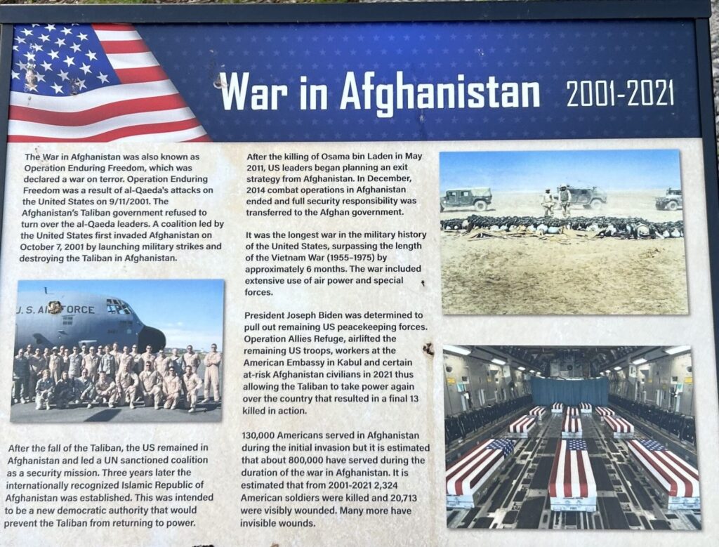 SCHENECTADY WAR IN AFGHANISTAN MEMORIAL PANEL