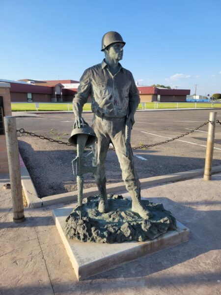 UPPER COUNTRY VETERANS MEMORIAL STATUE