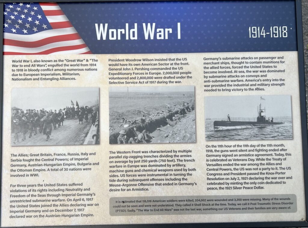 SCHENECTADY WORLD WAR I MEMORIAL PANEL