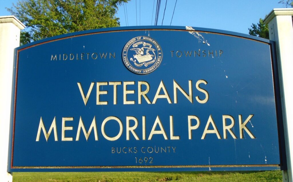 MIDDLETOWN VETERANS MEMORIAL PARK MARKER