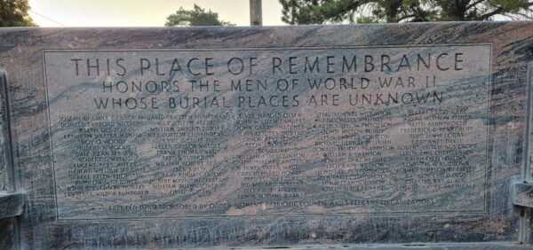 THIS PLACE OF REMEMBRANCE WAR MEMORIAL CLOSE-UP