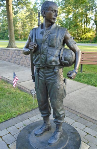 LOWER BUCKS COUNTY VIETNAM VETERANS MEMORIAL STATUE