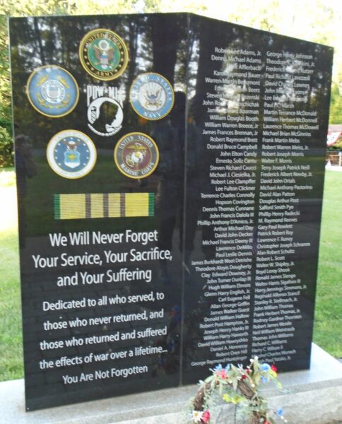 LOWER BUCKS COUNTY VIETNAM VETERANS MEMORIAL STONE