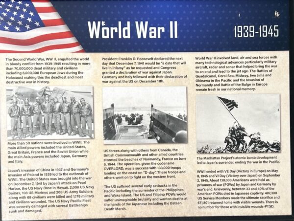 SCHENECTADY WORLD WAR II MEMORIAL PANEL