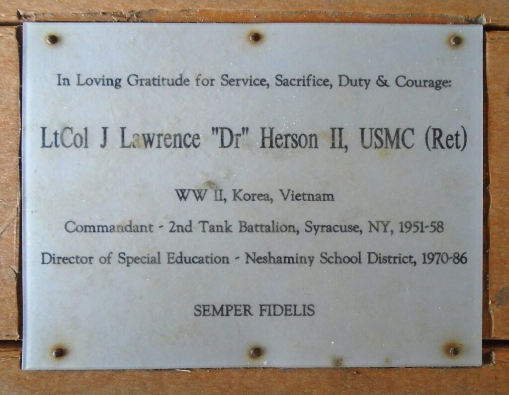 MIDDLETOWN VETERANS MEMORIAL PARK PLAQUE N