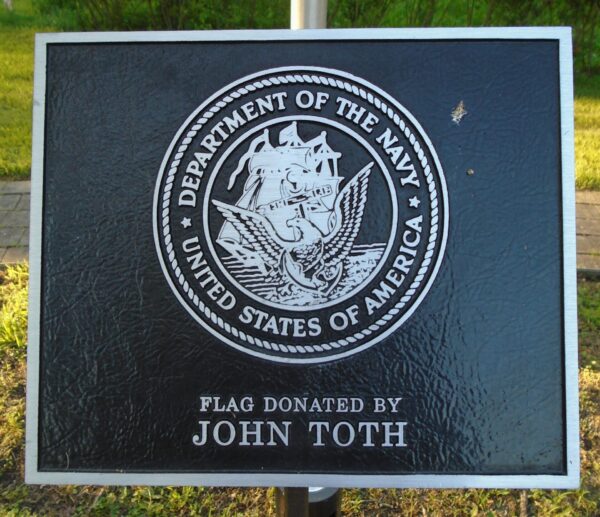 MIDDLETOWN VETERANS MEMORIAL PARK PLAQUE D
