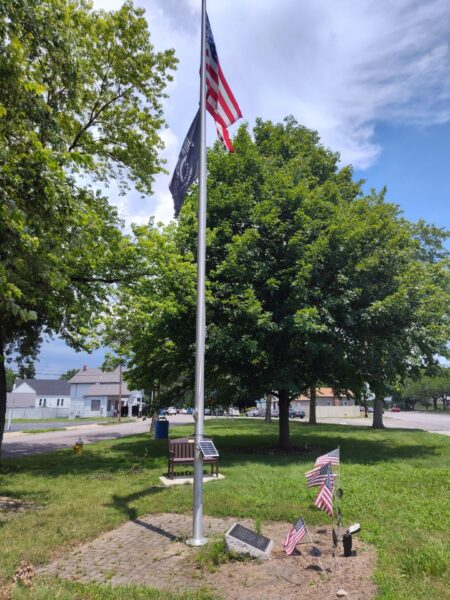 RIVERSIDE JAYCEES ALL VETERANS MEMORIAL FLAGPOLE