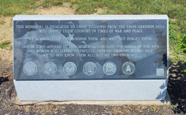 ENON-GREENON AREA ALL VETERANS WAR MEMORIAL