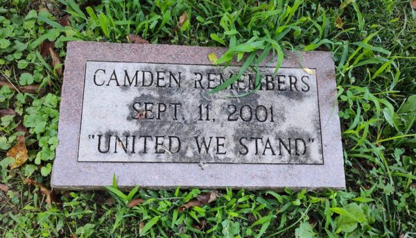 CAMDEN REMEMBERS SEPT. 11, 2001 MEMORIAL STONE