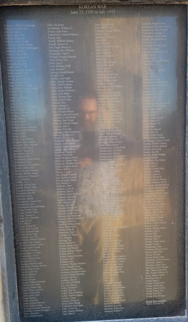 WASATCH COUNTY MEMORIAL HILL VETERANS MONUMENT PLAQUE J