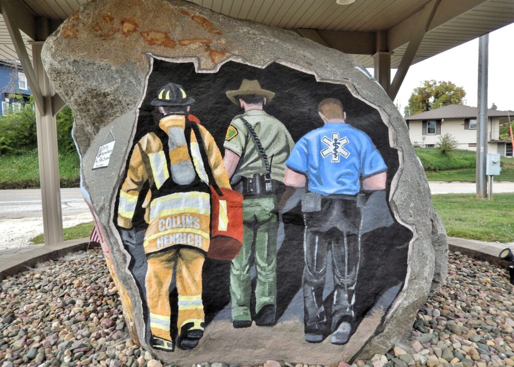 SHELBY COUNTY FREEDOM ROCK VETERANS MEMORIAL SIDE C