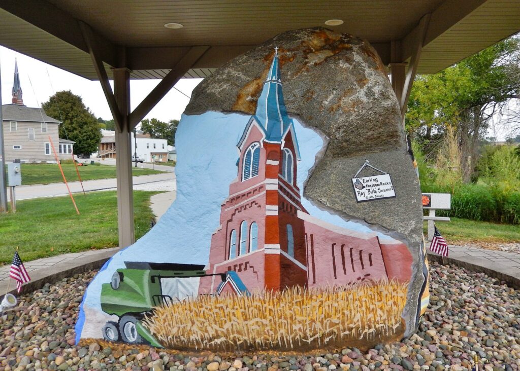 SHELBY COUNTY FREEDOM ROCK VETERANS MEMORIAL SIDE B