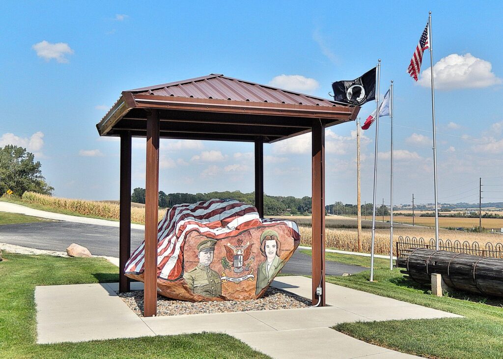 MISSOURI VALLEY FREEDOM ROCK VETERANS MEMORIAL