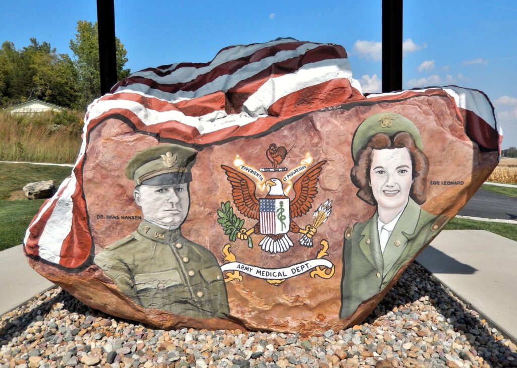 MISSOURI VALLEY FREEDOM ROCK VETERANS MEMORIAL SIDE A