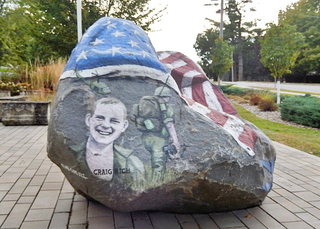 WASHINGTON COUNTY FREEDOM ROCK VETERANS MEMORIAL SIDE D