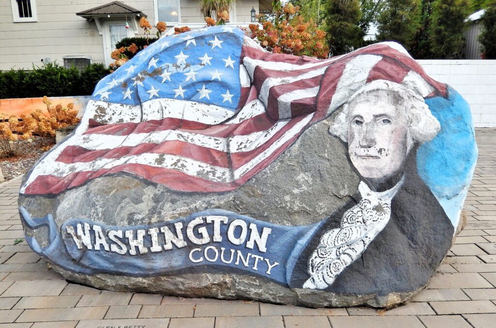 WASHINGTON COUNTY FREEDOM ROCK VETERANS MEMORIAL SIDE A