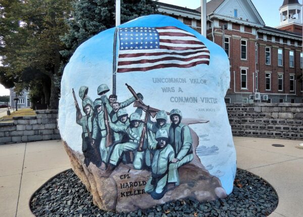 POWESHIEK COUNTY FREEDOM ROCK VETERANS MEMORIAL SIDE A