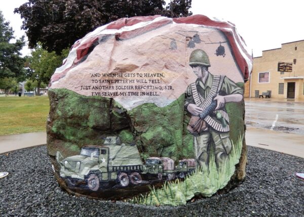WEST POINT FREEDOM ROCK VETERANS MEMORIAL SIDE B