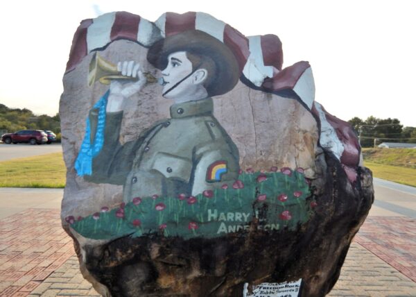 MAHASKA COUNTY FREEDOM ROCK VETERANS MEMORIAL SIDE B