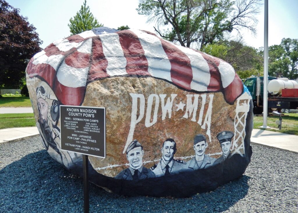 MADISON COUNTY FREEDOM ROCK VETERANS MEMORIAL SIDE D