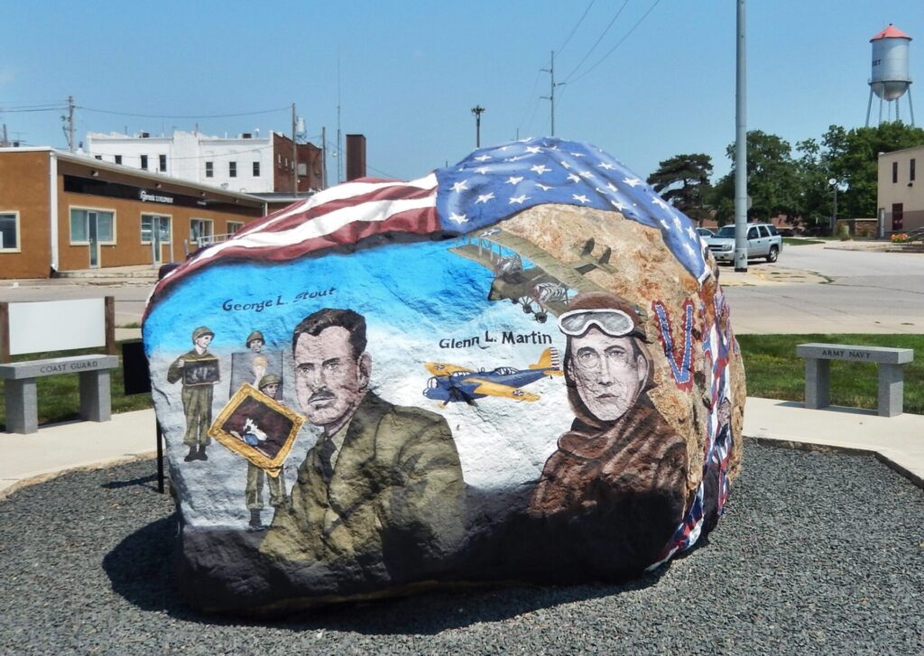 MADISON COUNTY FREEDOM ROCK VETERANS MEMORIAL SIDE B