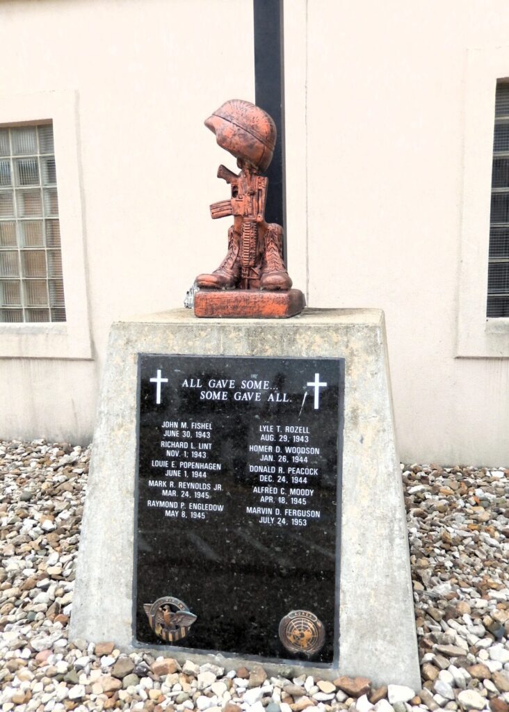 SHELLSBURG ALL GAVE SOME…SOME GAVE ALL WAR MEMORIAL