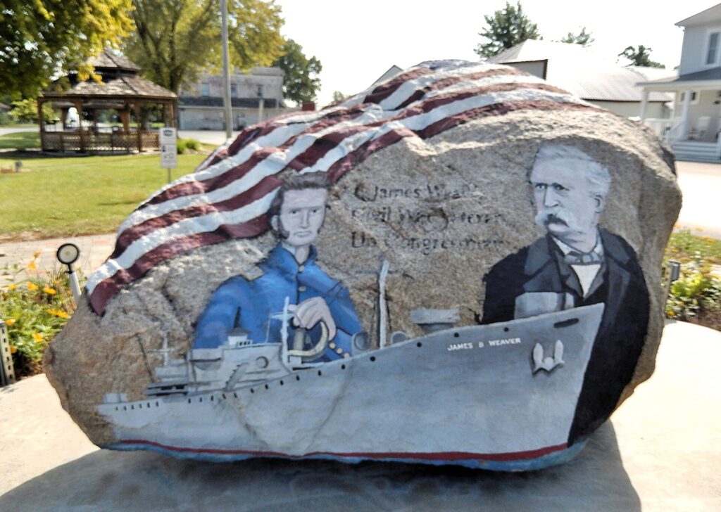 DAVIS COUNTY FREEDOM ROCK VETERANS MEMORIAL SIDE B