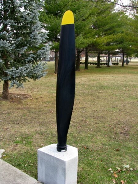 79TH FIGHTER GROUP WAR MEMORIAL P-40 PROPELLER