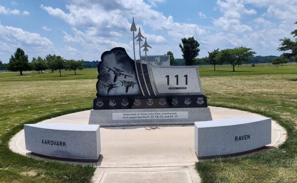 DEDICATED TO THOSE WHO FLEW, MAINTAINED, AND SUPPORTED THE F-111 WAR MEMORIAL