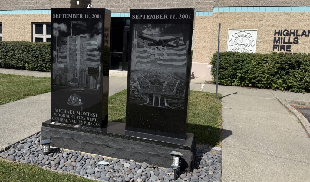 HIGHLAND MILLS FIRE DEPARTMENT SEPTEMBER 11, 2001 MEMORIAL