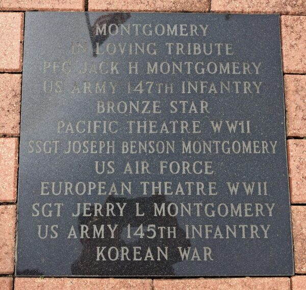 LEESBURG VETERANS MEMORIAL STONE D
